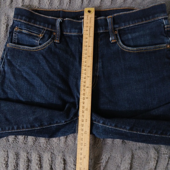 Lucky Brand 223 Straight Leg Jeans Women's Size 29 Dark Wash Denim Pants - Picture 11 of 15